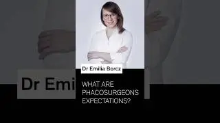 Find out what to expect as a (phaco)surgeon #ophthalmology  #cataract #lens