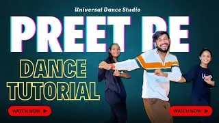 Preet Re | Dhadak 2 | Dance Tutorial | Hook Step Siddhant Chaturvedi, Triptii Dimri | #tutorial 