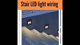 Stair light wiring #short