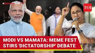 Modi Vs Mamata Over Memes: AI Dance Sparks 'Delight' Vs 'legal Notice' | #ElectionWithTOI