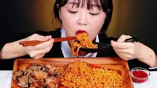 Mukbang Mì Cay Khô Siêu Ngon | Cay Xé Lưỡi Nhưng Càng Ăn Càng Ghiền! 🔥 ASMR Mukbang Cực Cuốn