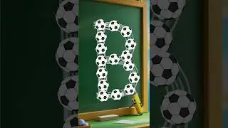 Let&rsquo;s Trace the Letter B! #Alphabet #LetterB #WritingLetters #ABCTracing #YouTubeShorts #Phonics