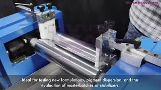 SA ASSOCIATES TWO ROLL MILL TRM 100