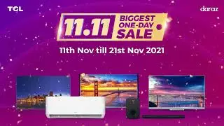 TCL & Daraz | World's Biggest Sale Day | Sale is Live  | Daraz Gyara Gyara