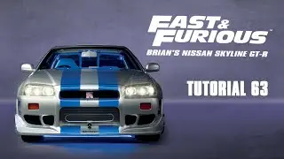 Costruisci la Nissan Skyline GT-R (R34) di Fast & Furious &ndash; Tutorial 063