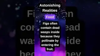 Fig Secrets: The Wasp Connection in Your Fruit! | @factsintrigue