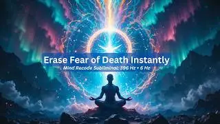 Erase Fear of Death Instantly ⚡ Mind Recode Subliminal | 396 Hz + 6 Hz