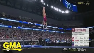 Best high-flying moments from NCAA gymnastics championship | GMA