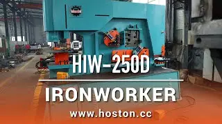 Hoston Hydraulic Ironworker HIW-250D  (punching force:2500KN)  (Q35Y-50)