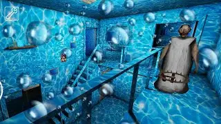 Granny Under Water full gameplay|Sewer escape |Granny horror game 