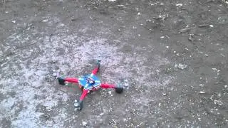 KK multicopter v5.5 blackboard based quad copter unstability