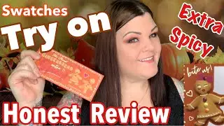 Too Faced Gingerbread Extra Spicy Eye Shadow Palette Review, Swatches & Try on