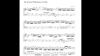 John Travers: Cornet Voluntary i C-dur