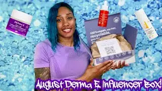August DERMA E Influencer Box Unboxing!