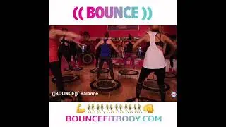 ((BOUNCE)) Bouncefitbody Mini Trampoline Fun Exercise Class