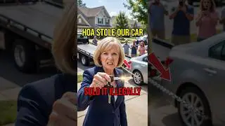 HOA Karen Stole Our Car Over a Fake Fine | Illegally Sold It & Got Arrested | HOA Gone Too Far