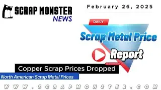 📉 Daily Scrap Metal Price Report &ndash; Gold, Silver & Copper Prices Drop!