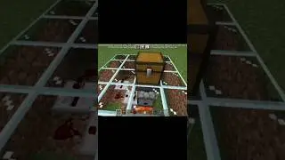 Working trash bin in minecraft #minecraft #shorts#gaming #gameplay