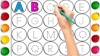 A to Z Alphabet Tracing | ABC Letter Writing Practice for Kids | Preschool Kids
