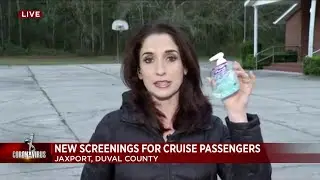 Coronavirus Concerns - New screenings for cruise passengers