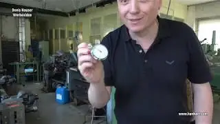 Hanhart Stoppuhren Produktion hohe Fertigungstiefe bedeutet großer Maschineneinsatz Uhr Clock Watch