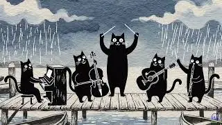 Relax and Unwind with Black Cat Deep Bass Jazz Grooves Full of Feel Good Energy