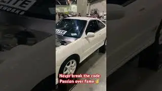 All wheel drive boosted dc integra @usdmsupermeet #integra #boosted #built #honda #acura #jdm #car