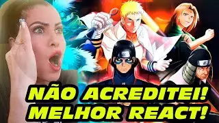 MÃE EVANGÉLICA REACT Rap dos Hokages (Naruto) - A VONTADE DO FOGO | NERD HITS rap dos hokages react