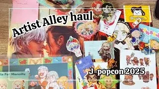 ♡ My artist alley haul from J-popcon 2025!! | Mostly Kaveh and Dunmeshi ♡