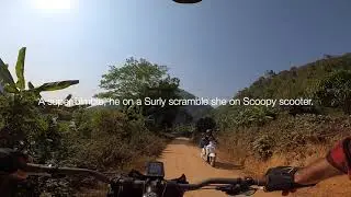 Thaton to Chiang Rai adventure cycling.