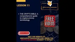 📘 Module 11: A-Z Crypto Glossary &ndash; Essential Terms Explained for Beginners (2025 Edition)