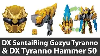 Mở Hộp và Review [Dx Tyranno Hammer 50 & Dx Goju Tyranno Ring]