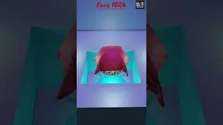 A Big Red Cloth Satisfying Blender Cloth Simulation || Realistic 3D Physics Loop. #simulation #3d