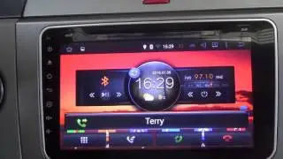 hand free phone call review on Android car stereo with Parrot bluetooth