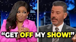Jasmine Crockett KICKED OFF Jimmy Kimmel's Show After HEATED Confrontation On LIVE TV!
