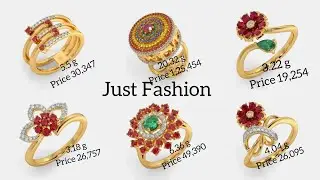 Latest Collection of Ruby Finger Ring with weight and price