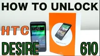 How to Unlock HTC Desire 610 and for EVERY Carrier (Cricket, AT&T, Vodafone, Bell, Rogers, O2, ETC)