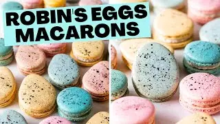 Robin's Eggs Macarons 🐣