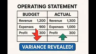 Variance Analysis & Operating Statement: Tracking Performance Against Plan