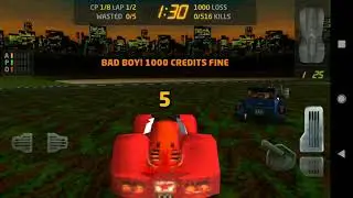 physics fun in Carmageddon mobile SplatPack mod