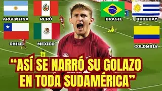 AS&Iacute; SE NARR&Oacute;  EL GOLAZO DE RODRIGO CASTILLO QUE DESTROZ&Oacute; A LA U DE CHILE, COPA SUDAMERICANA