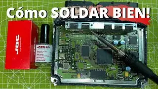 🧪 Cómo SOLDAR BIEN componentes electrónicos con FLUX y que herramientas utilizar ➤ ElectronicaCar®