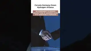 Canada and Germany Green Hydrogen Alliance #shorts #shortsvideo #shortsfeed #shortsyoutube #hydrogen