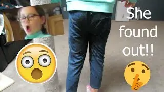 Tahlia Peed Her Pants Prank On My Mom! (Gone Wrong)