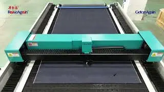 Large Format Automatic Feeding Laser Cutting Machine #getonagain #raiseagain #lasercutting #laser