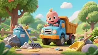 Baby Truck&rsquo;s Clean Up Adventure 🛻✨ | Nursery Rhymes & Kids Songs