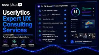 Userlytics Expert UX Consulting Services