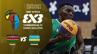 2021 Commonwealth Games 3x3 Wheelchair Basketball Qualifiers   Men   Rwanda vs Kenya
