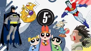 CARICATURAS RETRO::Canal 5