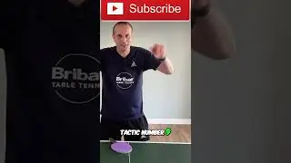 Mastering Table Tennis: Spin, Placement, & Flick Tactics #shorts